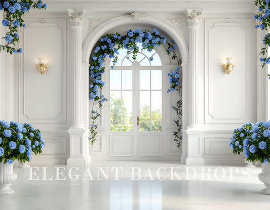 Luxury maternity photography backdrop